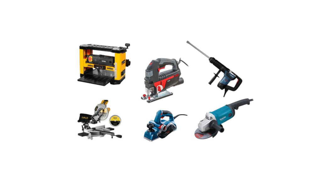 Ferramentas manuais e elétricas